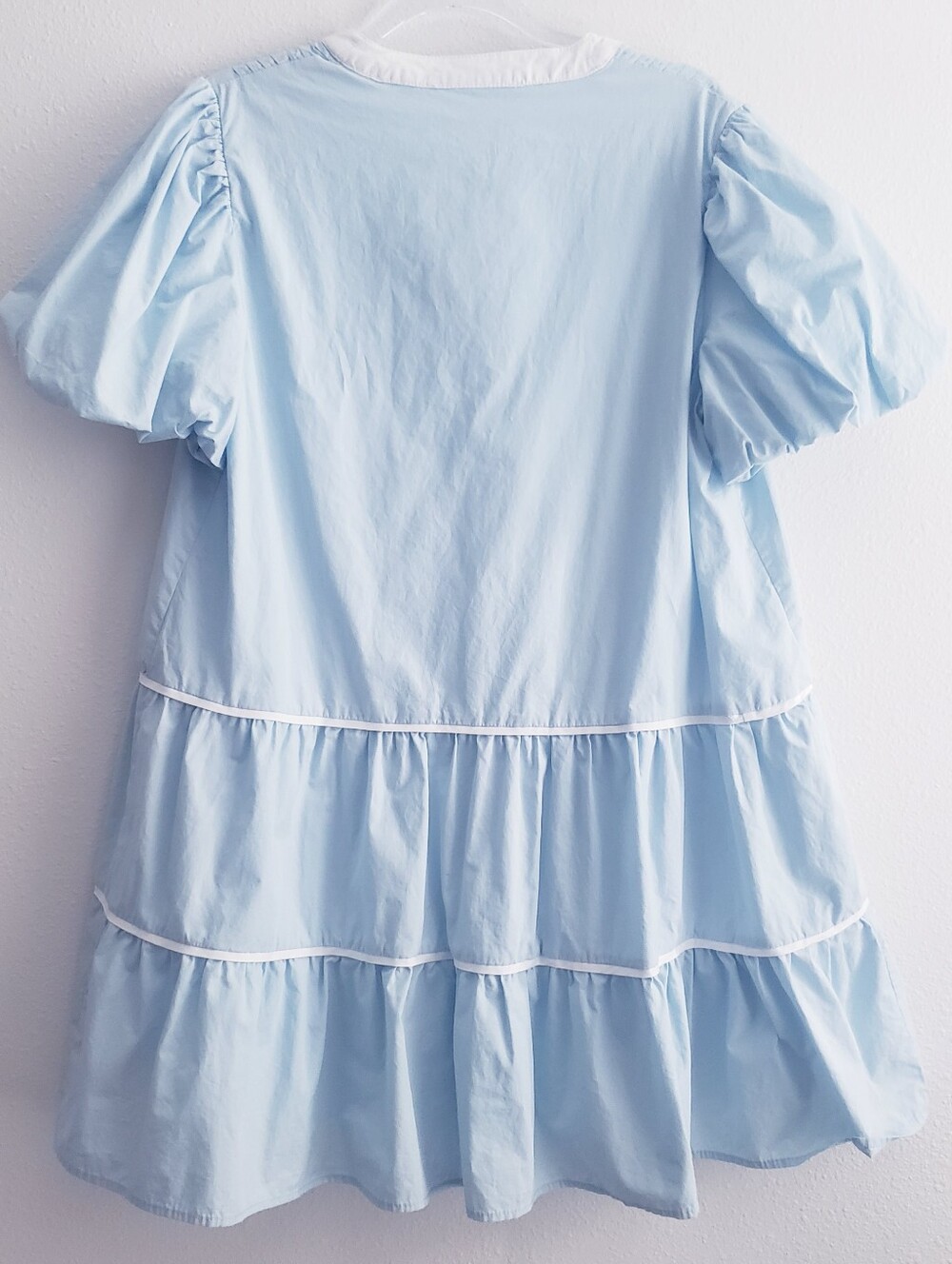 In The Beginning Tier Ruffle Mini Dress - Picture 7 of 10